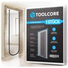 TOOLCORE TOOLCORE? Staubschutztr mit Rei?verschluss 1,1x2,2m [Extra Stark] Bautre mit