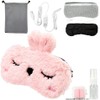 Sakura Shoten Fluffy Hot Eye Mask, USB, Electric Heating Type,