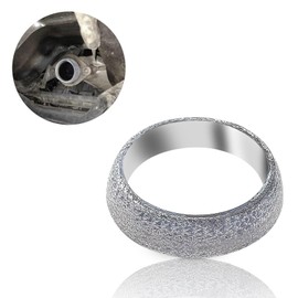 xbrtaia Exhaust Manifold Gasket,ID 65mm exhaust Donut Gasket for Replacement,Graphite Structure Interface Gasket Sealing Element,Car Accessories.