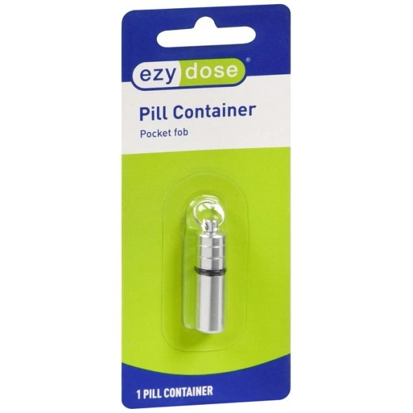 Ezy Dose Pill Container Pocket Fob 1 EA