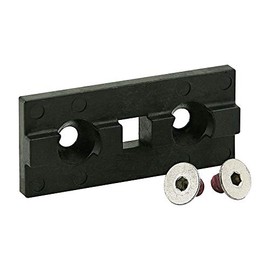 25-6706, 25 Series, Black Single Keyed Unibearing Linear Bearing Pad (3 Pack)
