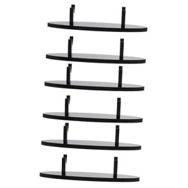 Ciieeo Sets Pen Display Rack Acrylic Stationery Pen Holder Sturdy Makeup Brush Organiser Pcs