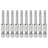 sourcing map 10pcs T20 Security Torx Bit 1/4" Hex Shank