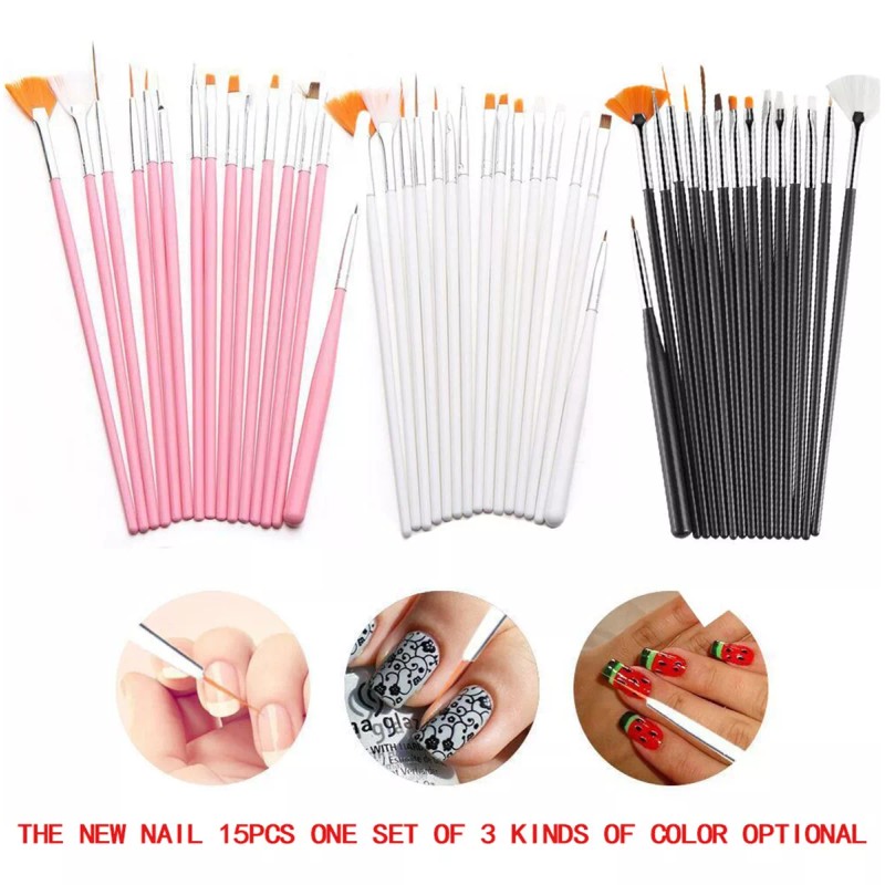 generic Pincel Acrílico Uv Art, 31 Unidades, Juego De Uñas