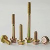 YIIFLY M10 x 40mm Flanged Hex Head Bolts, M10x1.5 Pitch,