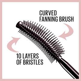 Maybelline Lash Sensational Washable Mascara, Blackest Black, 0.32 fl. oz.