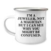 Jeweler's Camping Mug Gift from Friends to Jeweler for Christmas