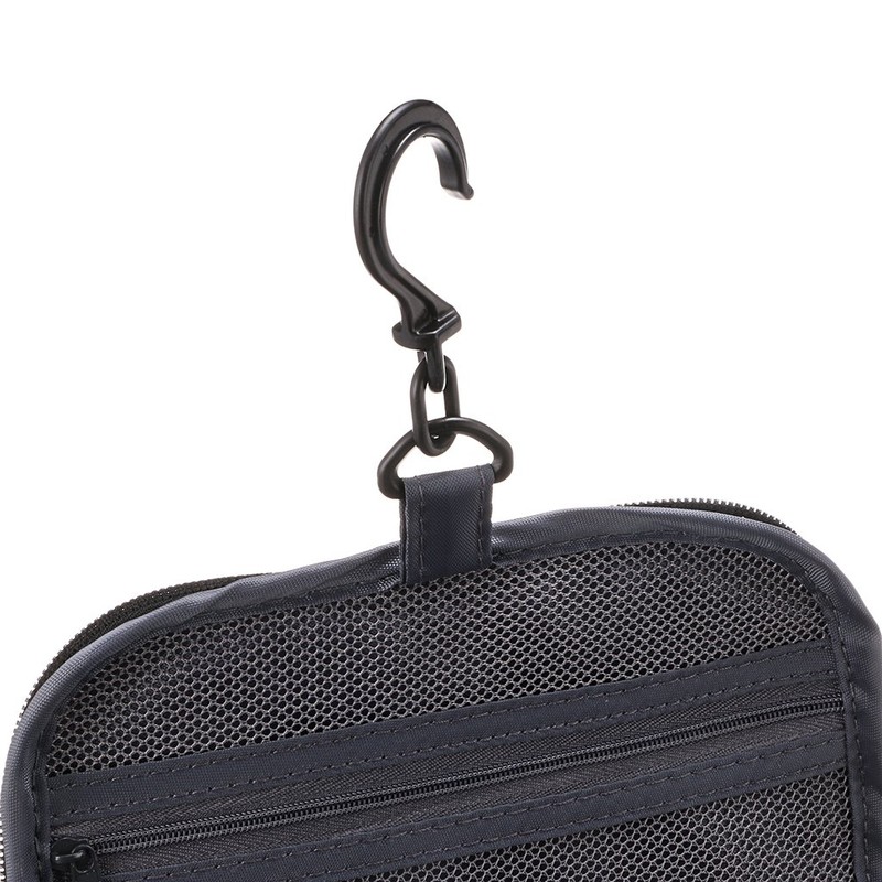 IGNPION Men's Hanging Travel Toiletry Wash Bag (Grey)