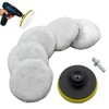 7Pcs Wool Polishing Buffing Pad Set for Car Polisher Buffer