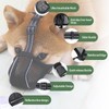 QMLING Muzzle for Large, Medium, Small Dogs, Reflective Mesh Muzzle,