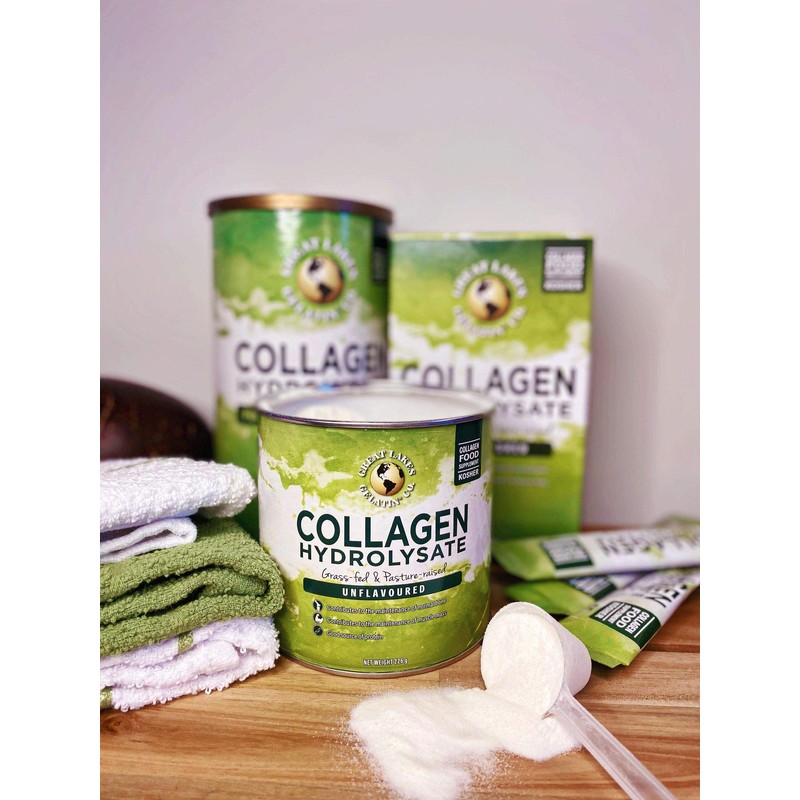 Great Lakes Gelatin Collagen Hydrolysate, Grass-Fed Bovine Hydrolysed Collagen Peptides