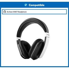 DowiTech Comfortable Replacement Earpads Cushion Compatible with Archeer AH07 AH 07 Headphone Ear Pads with Softer Leather and High Density Foam