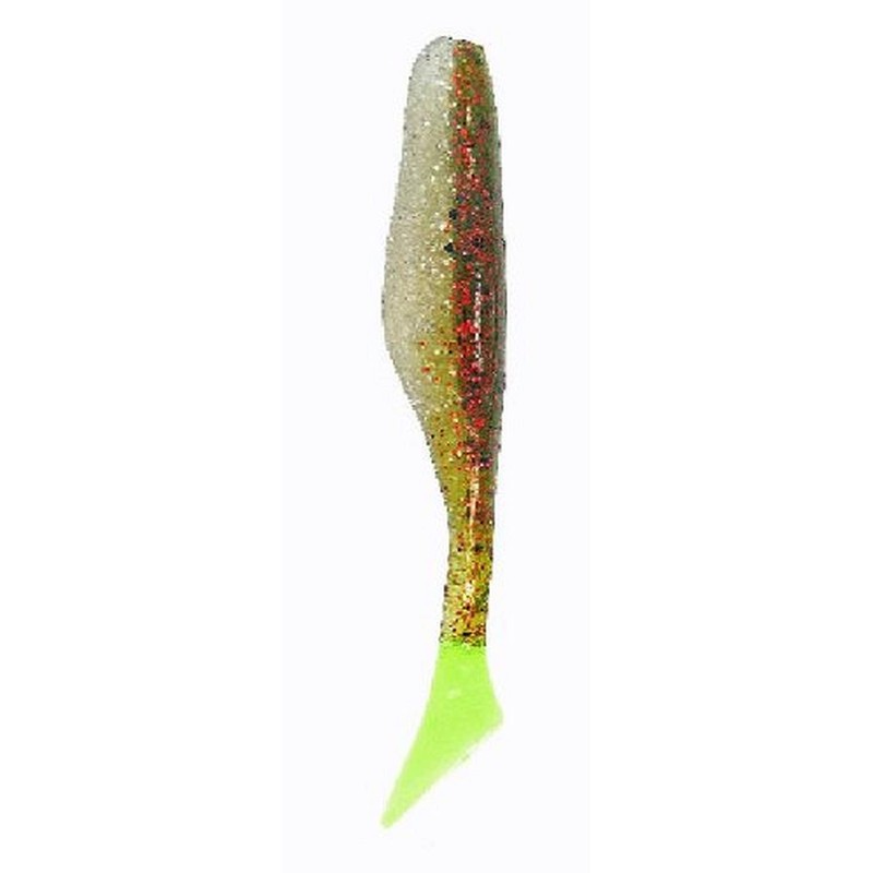 Bass Assassin Saltwater Sea Shad-10 Per Bag (Chicken on a