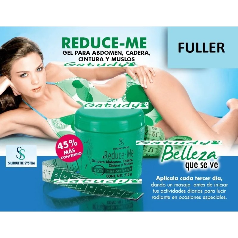 2 Gel Modelador Reductivo Reduce Me Fuller