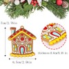 Christmas Hanging Ornament 18 Pcs Gingerbread Hanging Ornaments Pendants Gingerbread