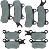 Brake Pads Front and Rear Compatible with Can Am Defender 800 1000 Defender HD8 HD10 HD9 HD7 2016 2017 2018 2019 2020 2021 2022