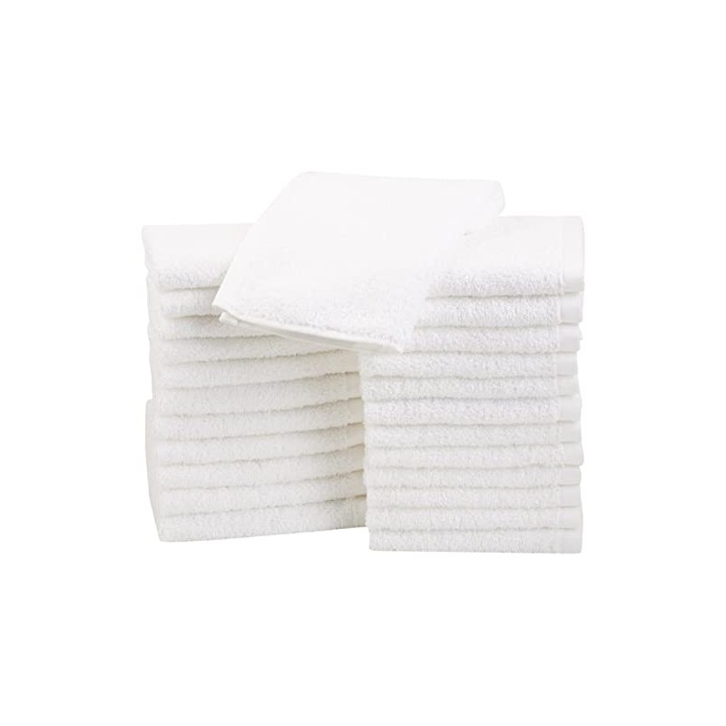 Orpheebs 5 White Hotel Bath Towels from 30x50 cm to