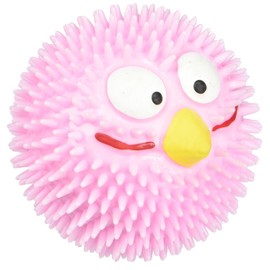 Ebi Lucky Bird Dog-Toy with Strawberry Flavour, 6/3 cm, Pink