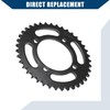Hihaha 420 Pitch 39 Tooth Motorcycle Chain Sprocket/Rear / 76mm