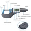 AUTOUTLET Micrometer Digital Outside Micrometer 0-25 mm / 0.001 mm,