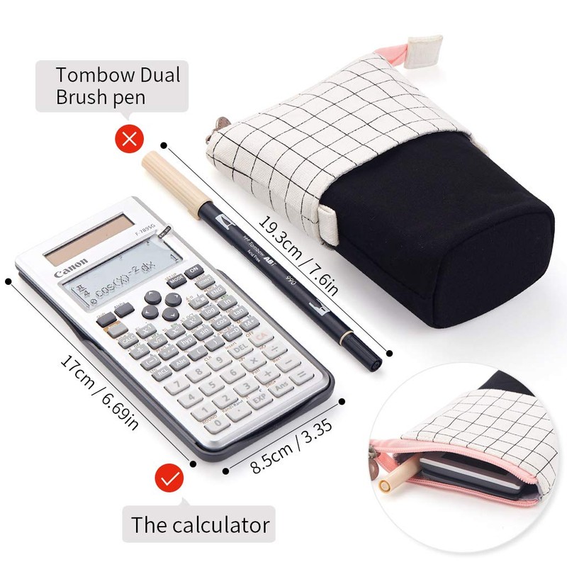 EASTHILL Big Capacity Pencil Pen Case Pouch Box Organizer Large