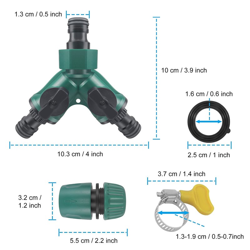 Generic NWIO Water Pipe Joint, Acrylic