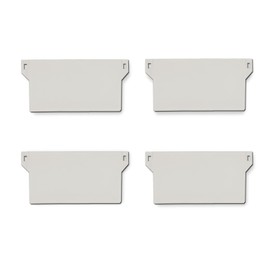 4pcs Vertical Blind Weights 89mm, White Bottom Weights Slats for 89 mm Slat