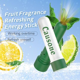 MAYCHEER Cleansing Nasal Herbal Box Double-Hole Energy Bar Energizing Cool Oil Nasal Inhaler Stick Gift - Specification: #06