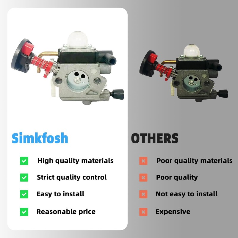 Carburetor HS87 Fit for Stihl New Type HS82 HS82R HS82RC