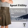 Damn Near Kilt 'Em Men's Sport Utility Kilt Medium Military
