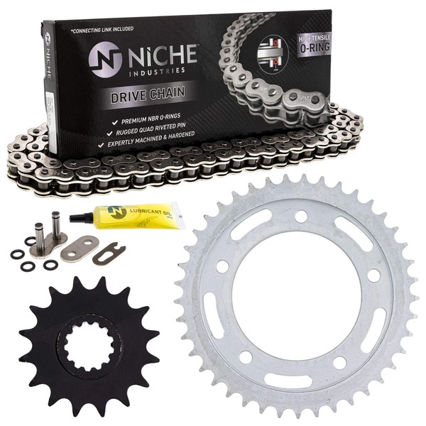 NICHE Drive Sprocket Chain Combo for Yamaha YZF-R1 YZF-R1M Front