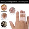 BOXOB 10pcs Buddy Straps for Fingers, Reusable Finger Buddy Splints