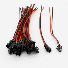 2-Pin Plug Male-Female Terminal Conversion Connector Adapter 2-Pin Plug BL05735 Male-Female 100ea