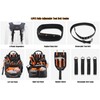 WELKINLAND 39Pockets Tool Belts for Men with Suspenders, 4" Padded