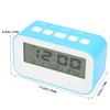 LCD Kids Alarm Clock Backlight Musical Alarms Birthday Reminder Blue