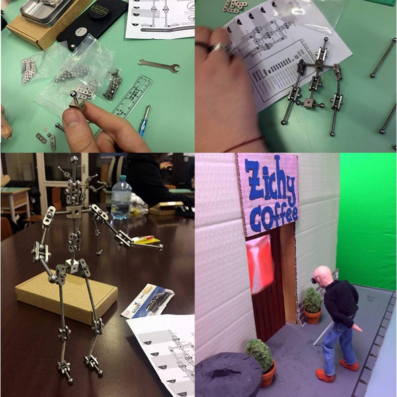 Diy Studio Stop Motion Armature Kits | Metal Puppet Figure