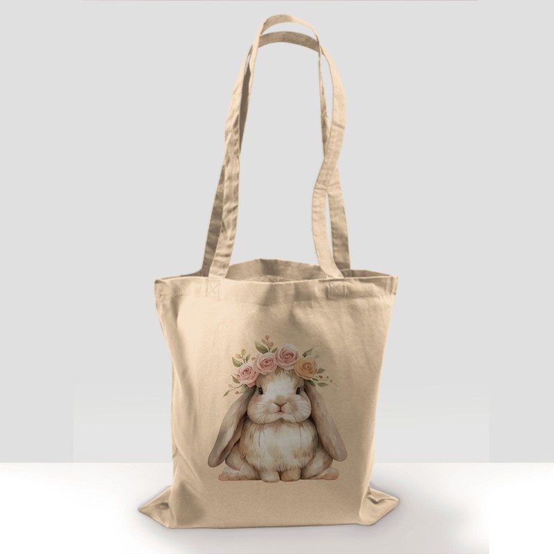 Shirtracer - Cotton Bag - Easter Gift - Cute Rabbit