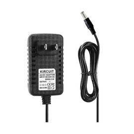 Kircuit 9V AC/DC Adapter Compatible with Pyle Pro PPHP1042B PPHP1242B PPHP1542B 7.4V 3600mAh 26.64Wh Li-ion Battery Wireless BT Portable PA Karaoke Speaker System 9VDC 1.5A Power Supply Cord Charger