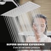 Rain Shower head, NearMoon High Flow Stainless Steel Rainfall ShowerHead,