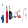 20 Pieces Punch Needle Kit Needle Threaders Embroidery Poking Cross