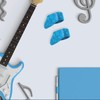 Rumyve 12pcs Medium Flat Thumbpicks,Thumb Pick Set,Medium Finger Picks,Celluloid Guitar