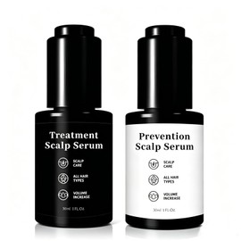 Hair Serum Bundle Set, Thinning Hair with Plant-Based Actives, Volumizing Hair, for Men & Women