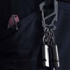 TACRAY Carabiner Keychain Clip, Anti-lost key holder and Quick Release