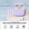 for AirPods Pro Case with Cute Keychain & Cleaning Pen