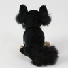 Teddys Rothenburg Chihuahua Cuddly Toy 15 cm Sitting Black Dog
