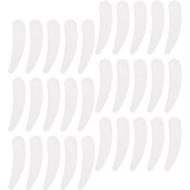 100 Cucharas Abatelenguas de Plastico para Mascarillas Faciales, Aplicadores para Crema Cosmética Aplicación Uniforme para Productos Skincare