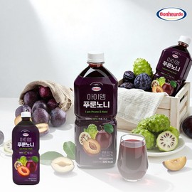 100% NFC Juiced Bonnelled Iam Pruun Noni Juice 1L / 100% NFC 착즙 보넬드 아이엠 푸룬노니 주스 즙 1L 1개