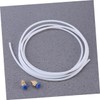 Gatuida 2pieces Meters PTFE Tube Connectors for Printers Compatible Bowden
