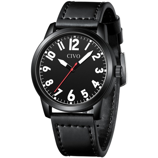 CIVO Men's Watches Easy to Read Watch with Large Numbers