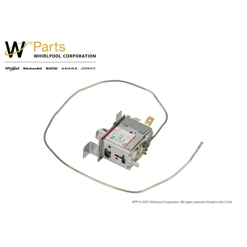 Whirlp WPW10567140 Refrigerator Temperature Control Thermostat